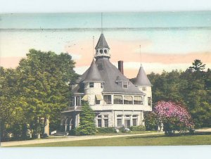 1920's BUILDING SCENE Poland Spring Maine ME AE9021