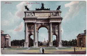 Arco Della Pace, MILANO (Lombardy), Italy, 1900-1910s
