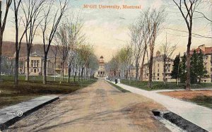McGill University Montreal Quebec Canada 1910c postcard