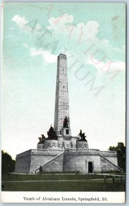 c1910s Springfield, ILL Tomb of United States Monument Abraham Lincoln UNP! A198