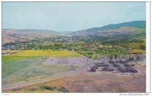 Aerial View Of VERNON, B.C., Canada, 1940-1960s