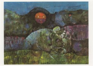 Max Ernst Moon In A Bottle London Tate Gallery Painting Postcard