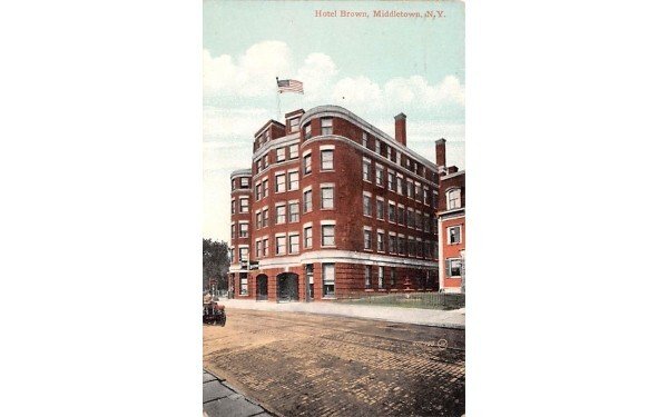 Hotel Brown in Middletown, New York