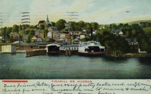 C.1910 Fishkill on Hudson Newburgh, N. Y. Vintage Postcard P52