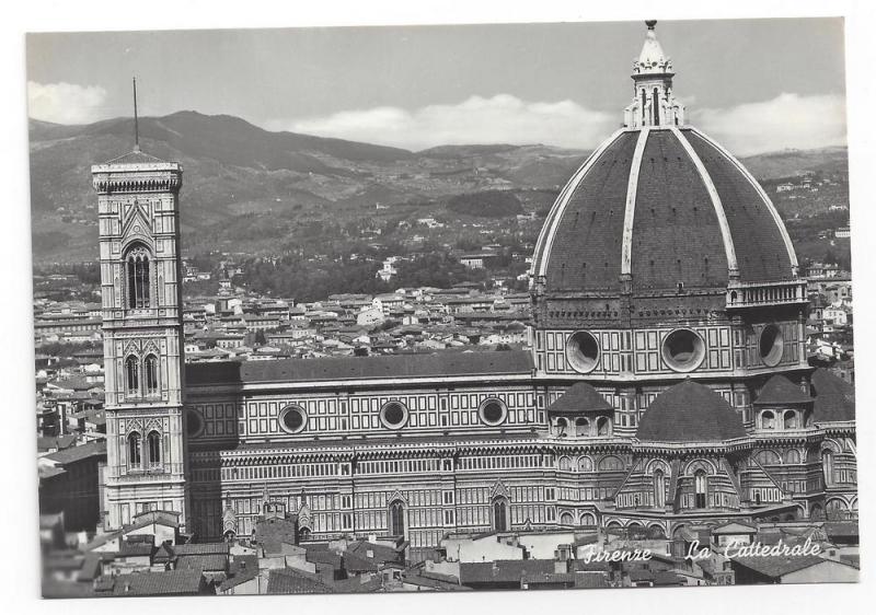 RP Italy Firenze Cattedrale Florence Cathedral Real Photo 