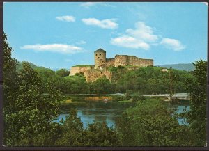 POSTCARD. SWEDEN. Kungälv, Bohus Castle.