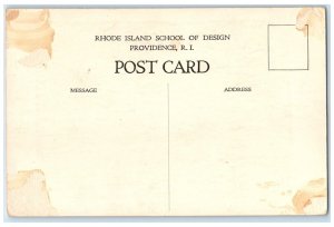 c1940 Southeast Bedroom Rhode Island Pendleton Collection Colonial RI Postcard