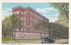 FARGO , North Dakota , 10s-20s ; St John's Hospital