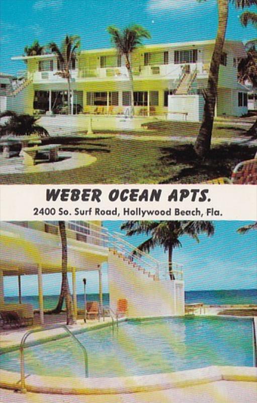 Florida Hollywood Beach Weber Ocean Apartments