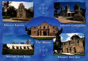 TX - San Antonio. Five Missions