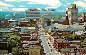 NJ, Trenton, New Jersey, View from Battle Monument, Pendor Natural Color 33364-C