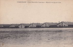 Compiegne Les Nouvelles Casernes Hopital De Royal Lieu French Postcard