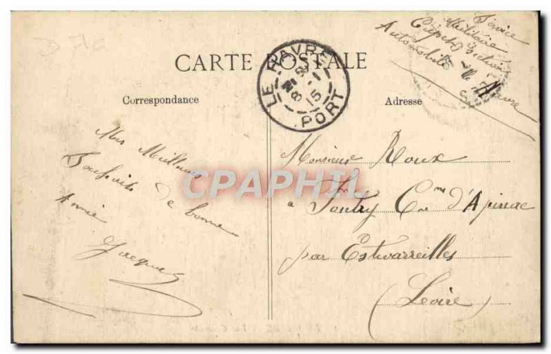 Old Postcard Le Havre Vue Generale