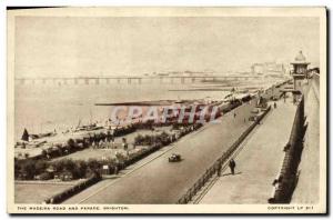 Postcard The Old Madeira Road and Parade Brighton