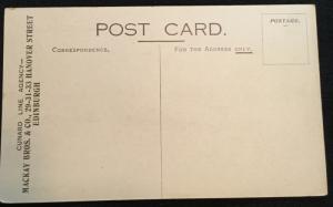 Postcard Unused Cunard Cruise Lines Edinburgh Scotland LB