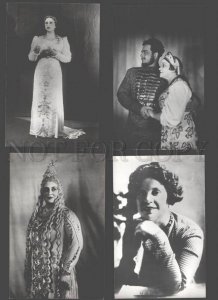 088567 BARSOVA Russian OPERA Star SINGER Collection 12 photos