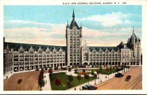 New York Albany The D & H and Journal Building Curteich