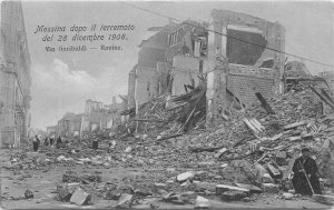 Italy Messina 1908 Earthquake Disaster Damage #1615 Postcard 22-6875