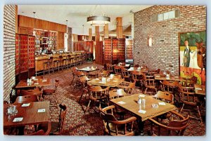 Baltimore Maryland Postcard Winston's Steak Pubs Interior 1960 Vintage Antique