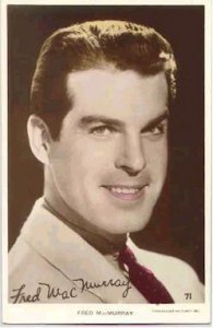 Fred MacMurray Actor / Actress Movie Star Unused 