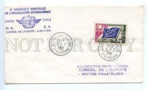 418179 FRANCE Council of Europe 1961 year Strasbourg European Parliament COVER