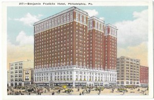 Benjamin Franklin Hotel 18 Stories  Philadelphia Pennsylvania