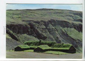 442147 Iceland farm in Thjorsardalur tourist advertising Old postcard