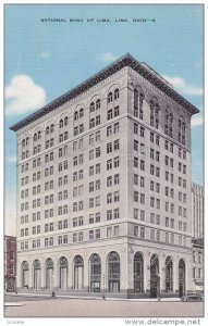 Exterior,  National Bank of Lima,  Ohio,  30-40s