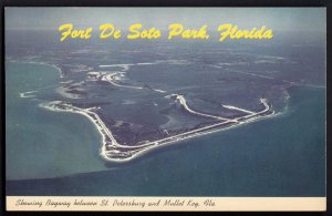 31620) Florida Fort De Soto Park betwen ST. PETERSBURG and MULLET KEY - Chrome