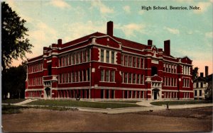 Postcard High School in Beatrice, Nebraska