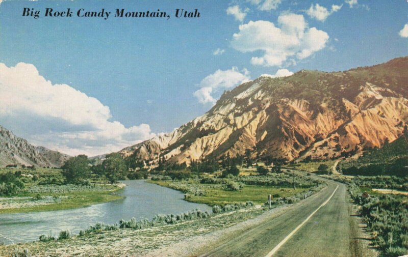 Postcard Big Rock Candy Mountain Utah