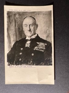 Mint England Postcard Admiral of The Fleet Earl Jellicoe Painting Portrait