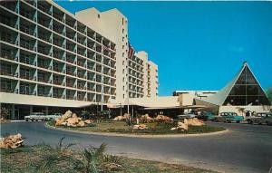SAN JUAN  Puerto Rico   Hotel San Juan Intercontinental   Cars  1963   Postcard