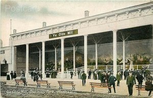 Canada, Quebec, Montreal, Dominion Park, Ye Old Mill, European Post Card No. 110