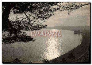 Nice Modern Postcard Sunset on the Bay of Angels