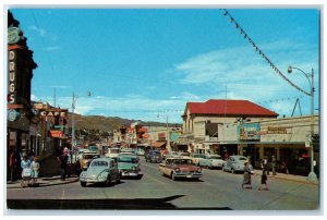 c1950's Drugstore Magazines Cafe Main Street Kamloops BC Canada Postcard