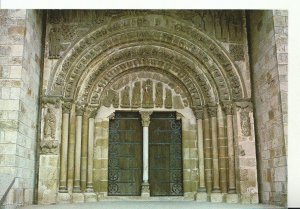 Spain Postcard - Monasterio De Leyre [Navarra] - Portico Siglos - Ref 18687A