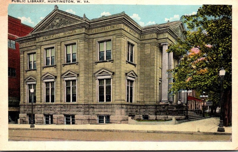 West Virginia Huntington Public Library 1930