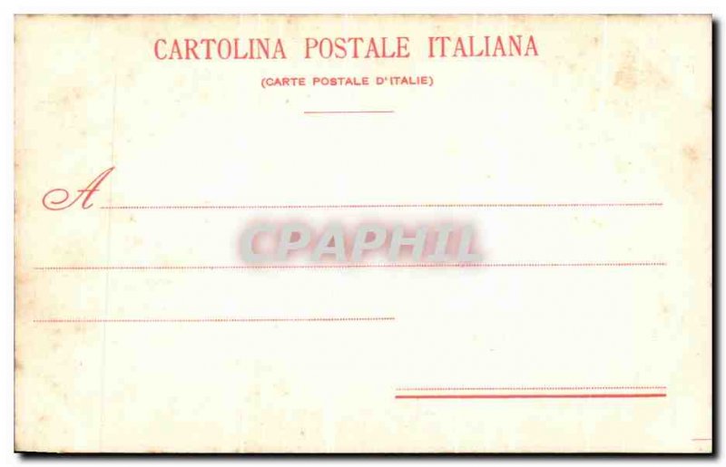 Old Postcard Milano Brera S Partieolare del Marl di Caterina