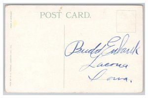 Junction City Kansas Opera House Postcard