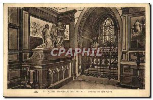 Old Postcard Mont Sainte Odile Tomb of Saint Odile