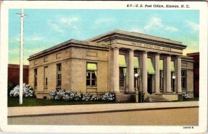 Postcard BUILDING SCENE Kinston North Carolina NC AN9349