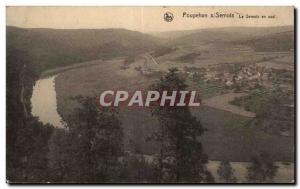 Old Postcard Belgium Poupehan s Semois The Semois downstream