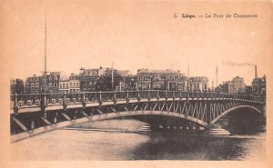 Le Pont de Commerce Liege Belgium Unused 