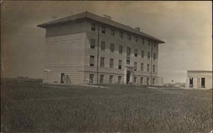 Montana Building - Kalispell? On Back c1910 Real Photo Postcard