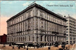Postcard HOTEL SCENE Indianapolis Indiana IN AM6625