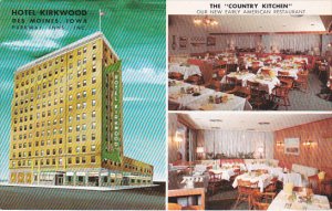 Hotel Kirkwood And Country Kitchen Restaurant Des Moines Iowa