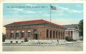 Post Office & Methodist Church in Brookhaven, Mississippi