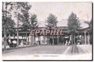 Postcard Old Vichy Gallery Promenoir