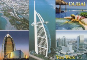Dubai Wish You Were Here Middle East Greetings Arabic Postcard